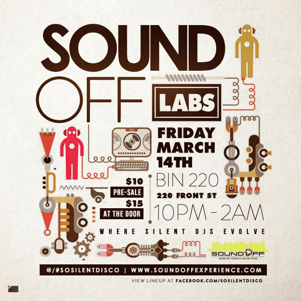 Sound Off Labs Flyer - March 14, 2014