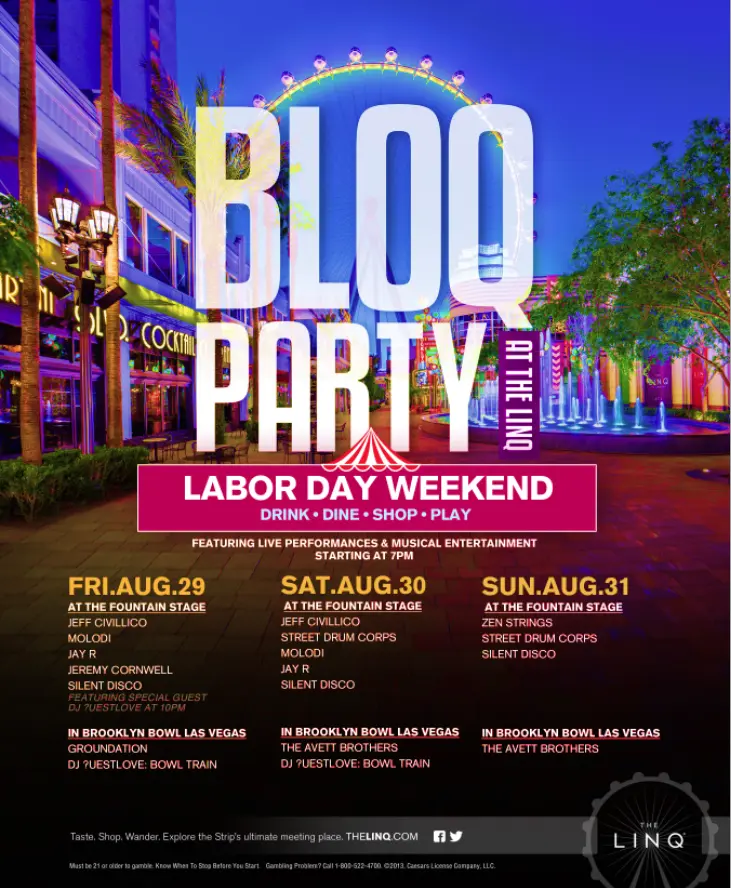 Labor Day at the Linq