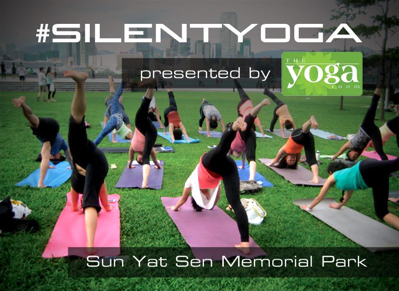 #SilentYoga Presented by The Yoga Room