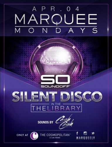 Marquee Mondays in The Library Bar at The Cosmopolitan Flyer