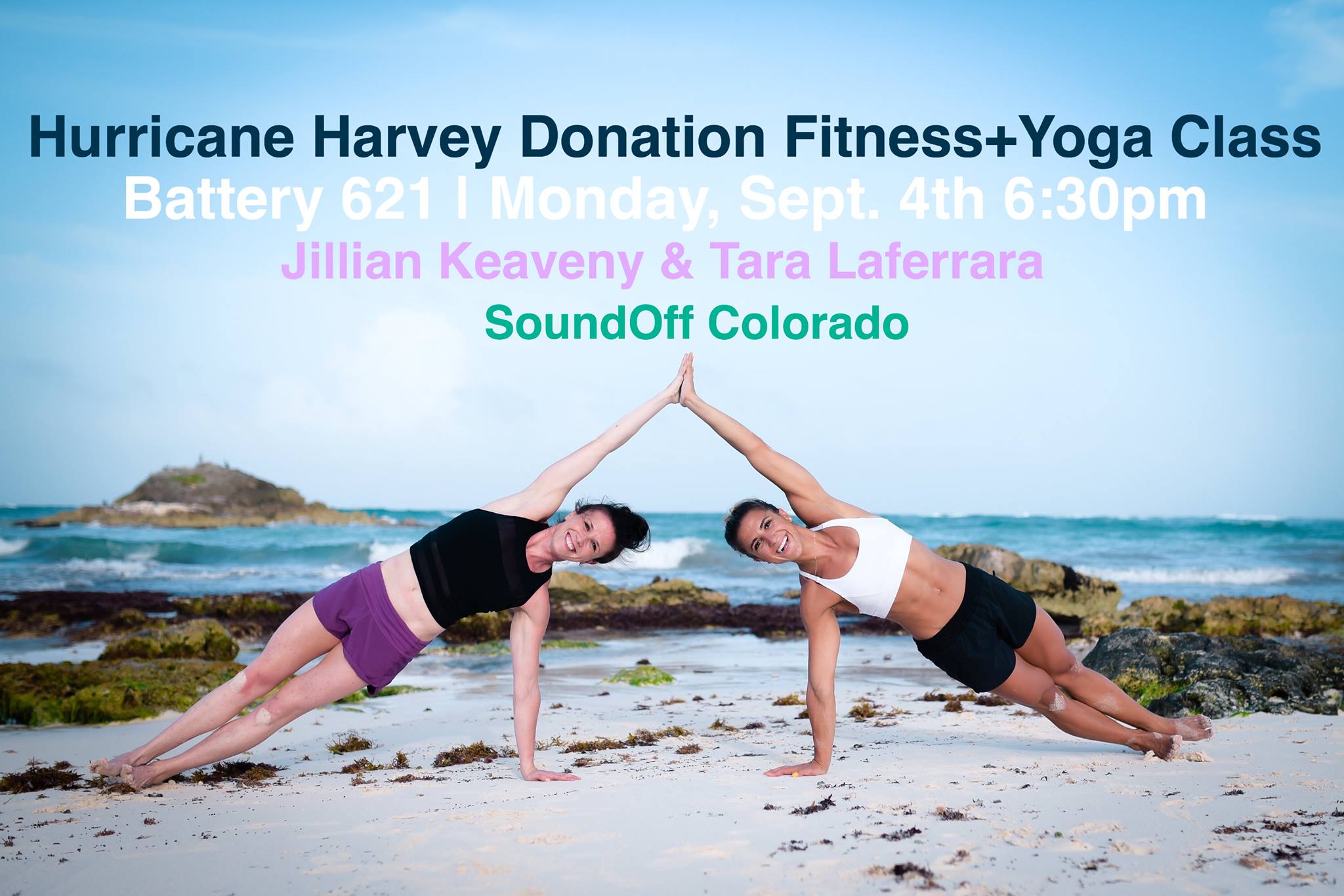 Hurricane Harvey Donation Yoga