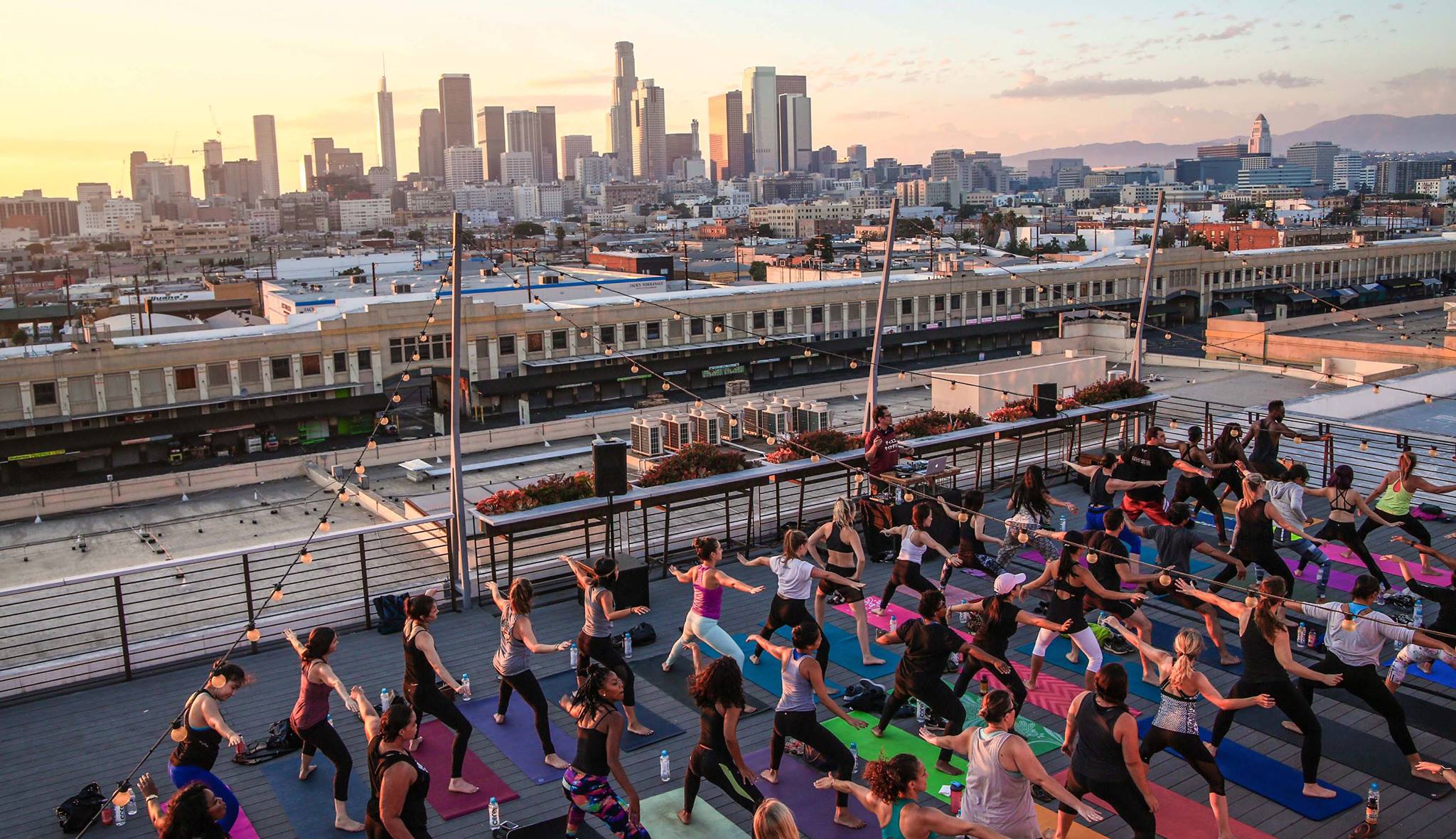 Rooftop Yoga