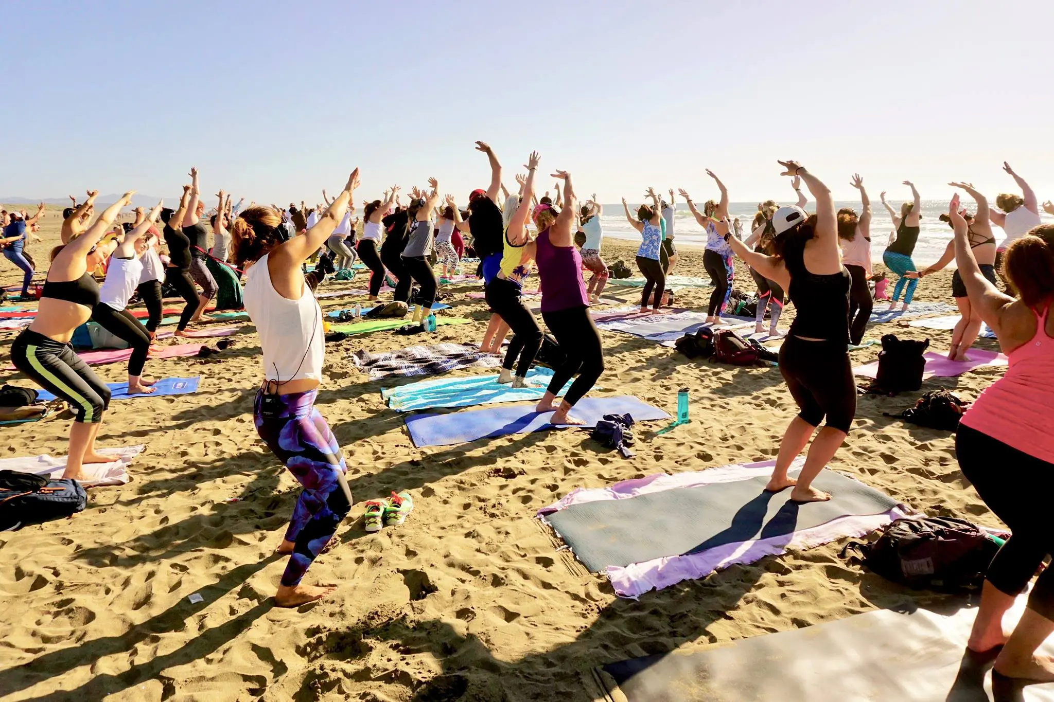 Beach Yoga