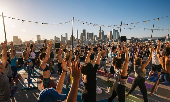 Rooftop Yoga