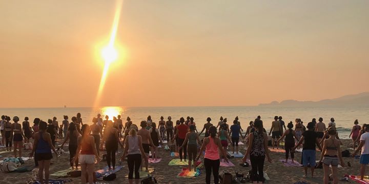 Beach Yoga