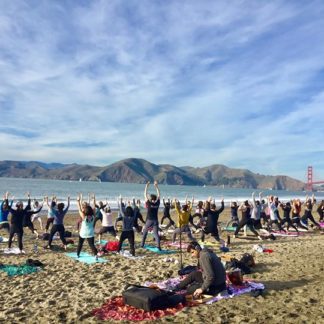 Beach Yoga