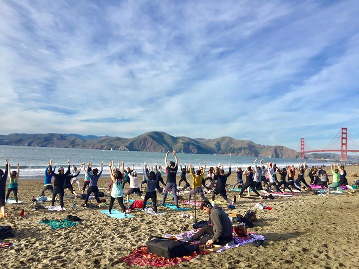 Beach Yoga