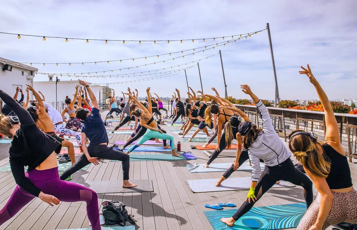 Flow + Flavor // Rooftop Yoga at Smorgasburg x ROW DTLA