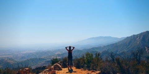 MindTravel SilentHike in Santa Barbara Up Inspiration Point