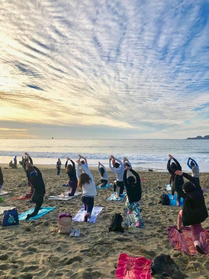 Tuesday Sunset Yoga with Emily!