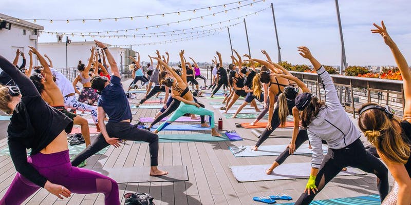 Flow + Flavor // Rooftop Yoga at Smorgasburg x ROW DTLA