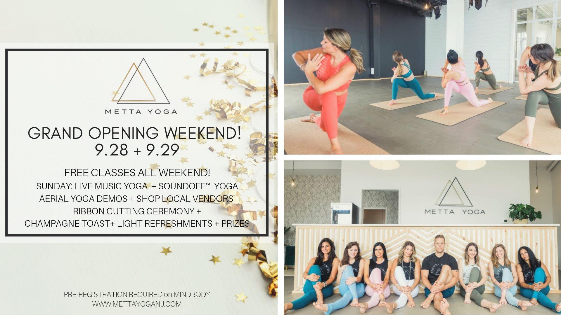 Metta Yoga Grand Opening Celebration