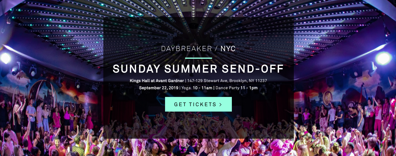 Sunday Summer Send-Off