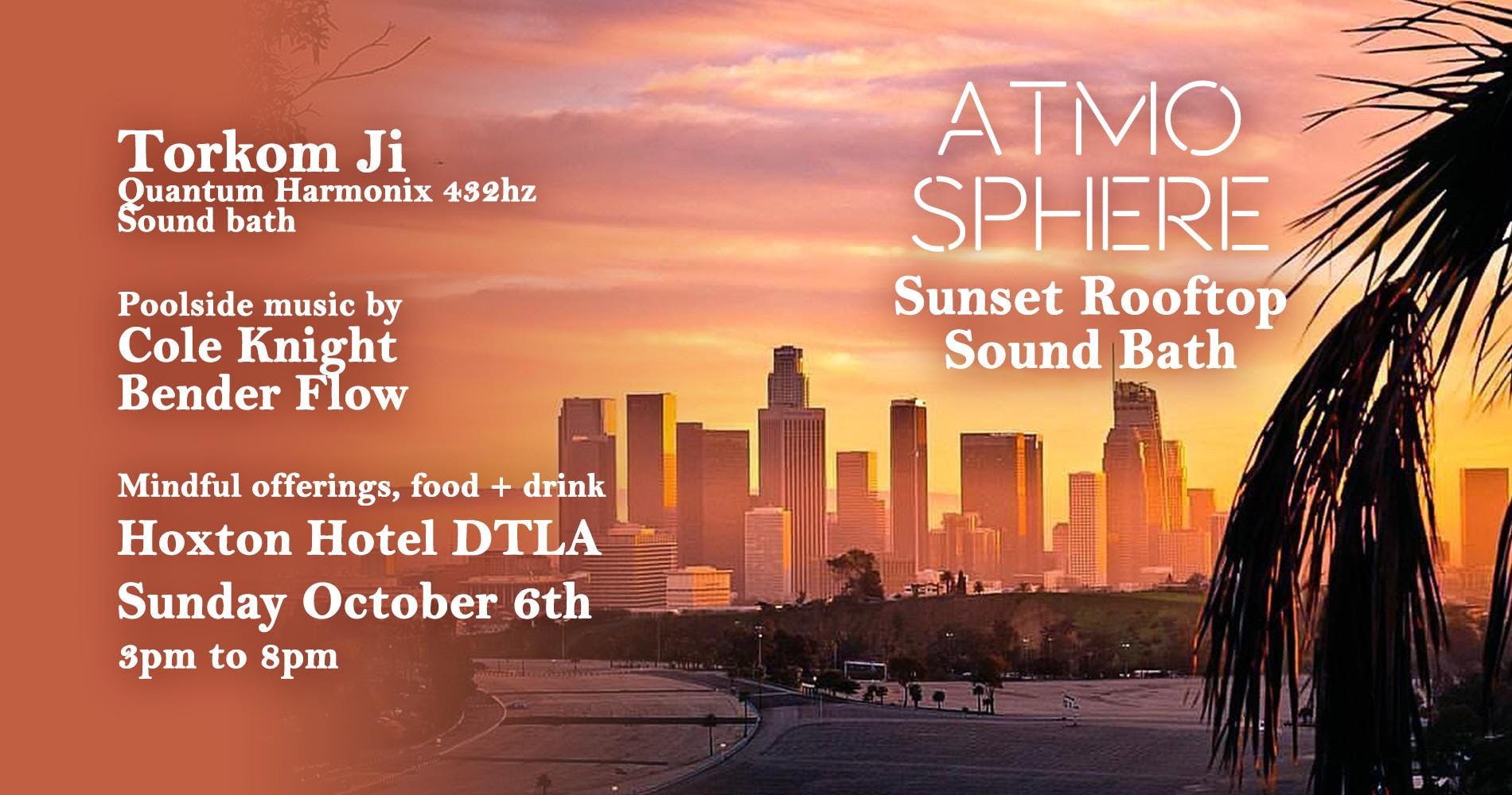 Atmosphere // Sunset Rooftop Sound Bath