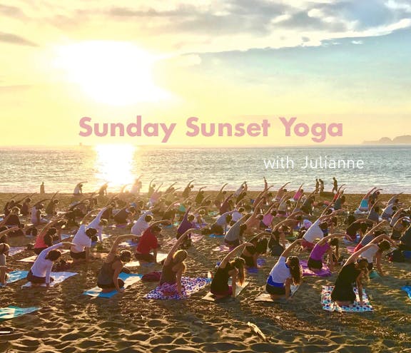 Festival of Lights Sunset Yoga with Julianne!