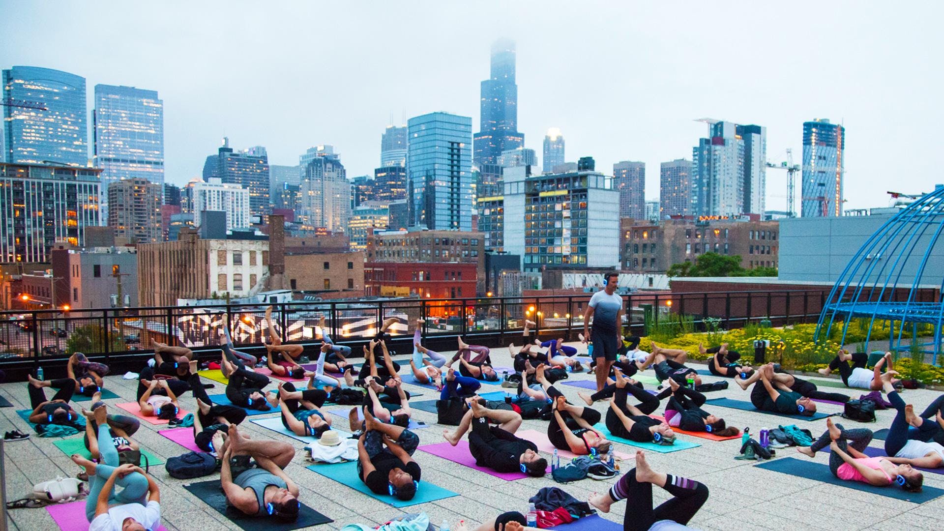 Bender CHI // Sunset Yoga at Ace Hotel