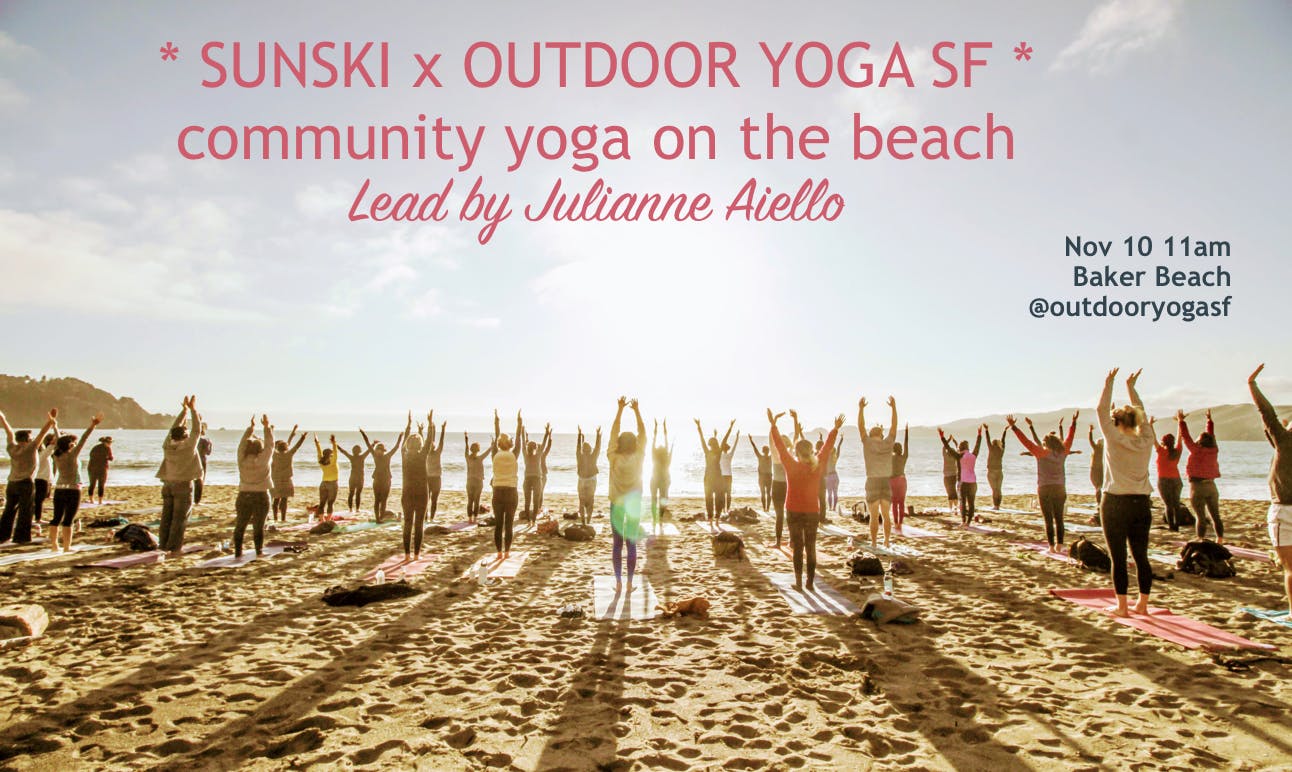 SUNDAY COMMUNITY BEACH YOGA!