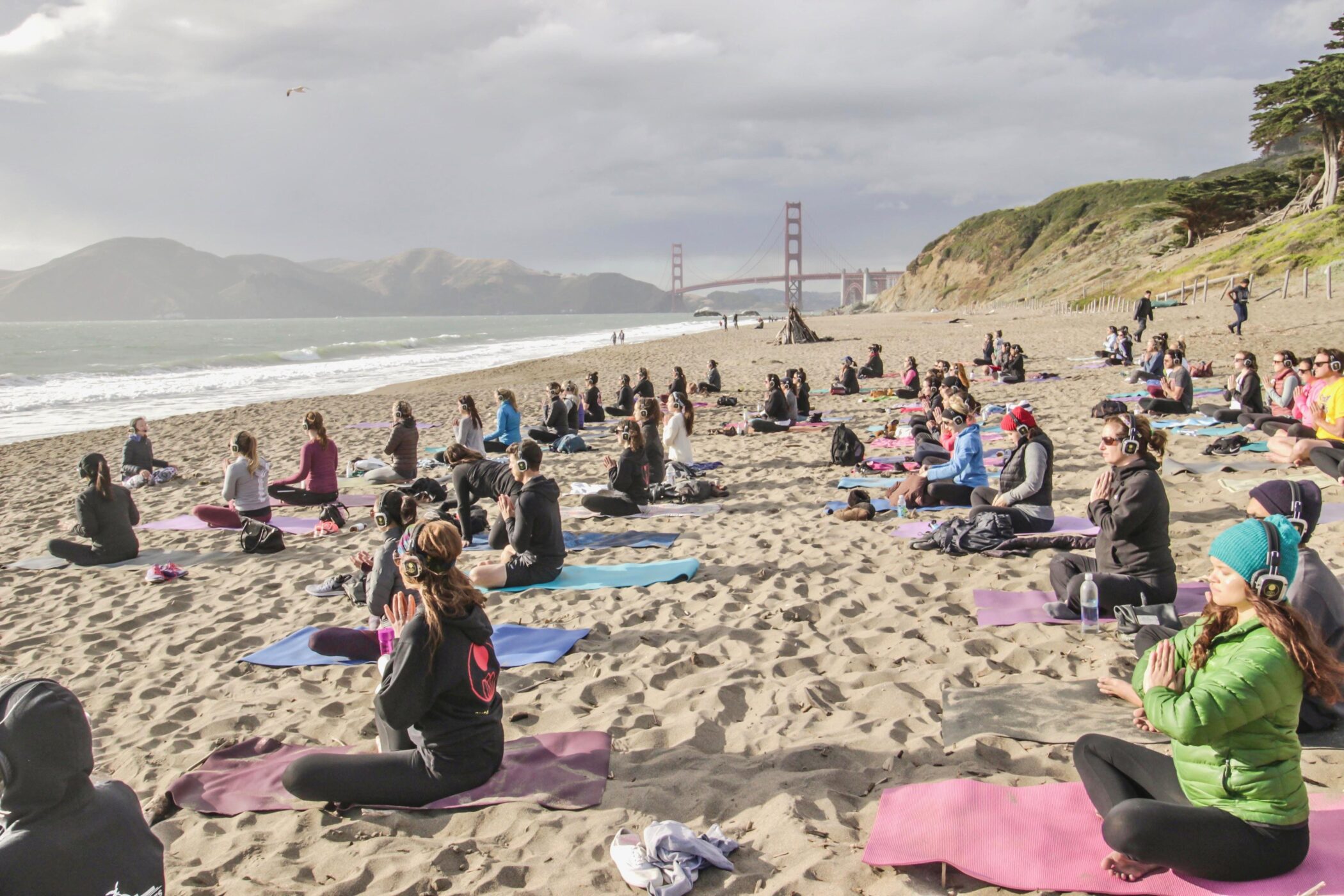 Saturday Beach Yoga with Sarah!