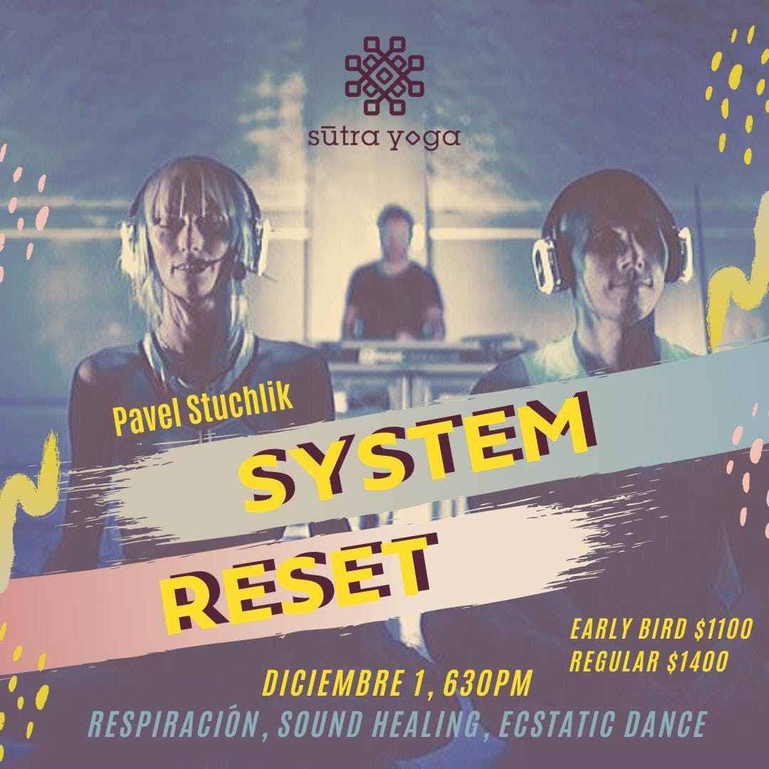 Silent Disco System Reset - Wim Hof Method @Supra Roma en CDMX