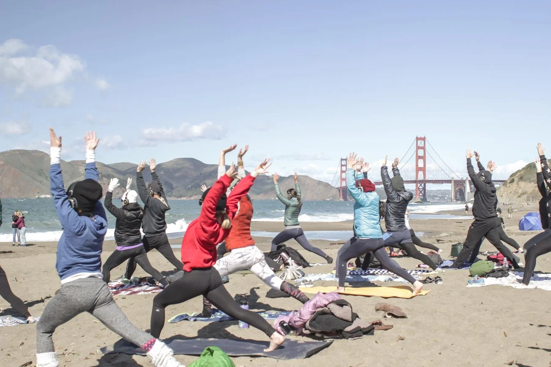 Saturday Beach Yoga with Julie!