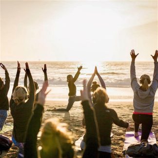 Sunset Beach Yoga with Kirin!