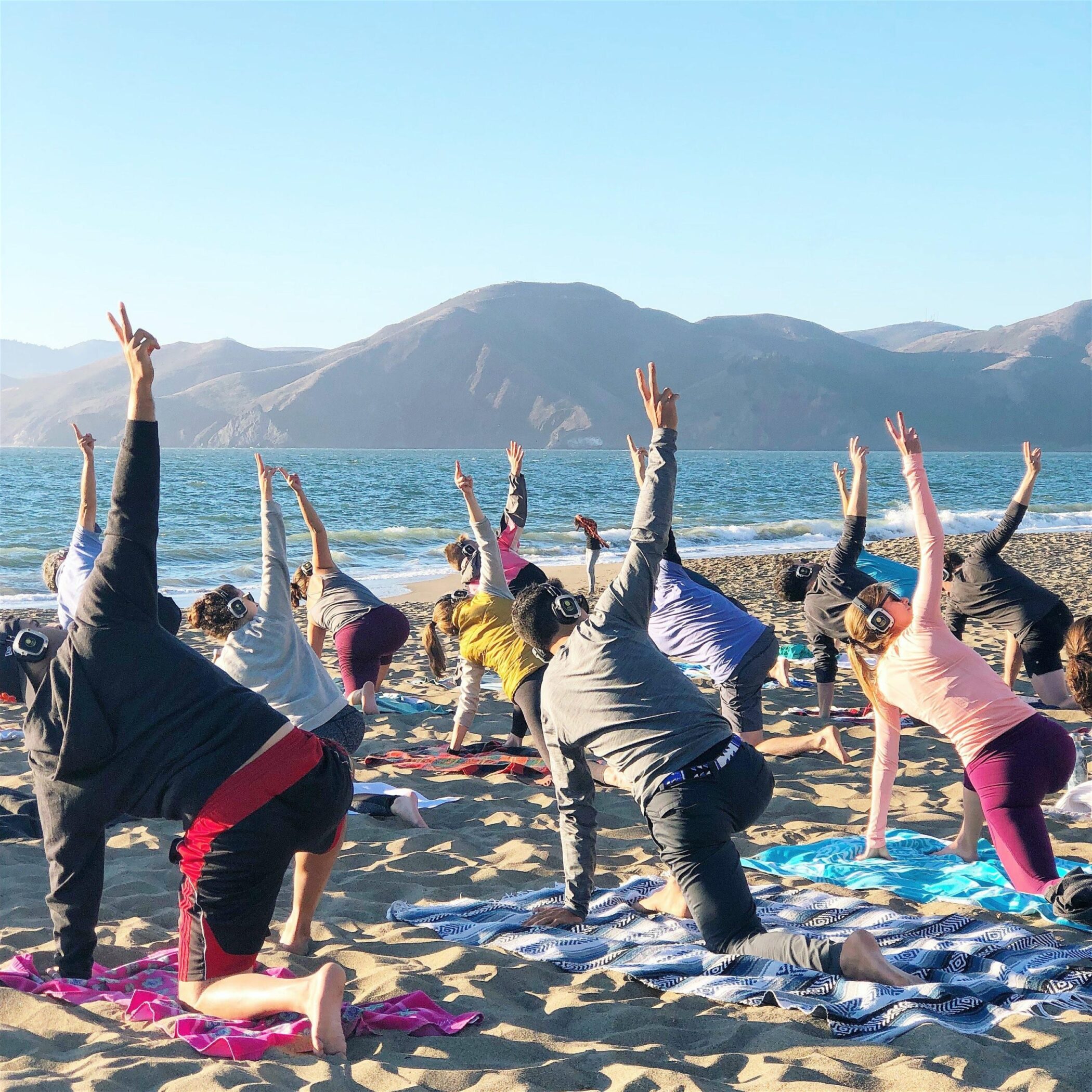 Saturday Groove Beach Yoga with Kirin!