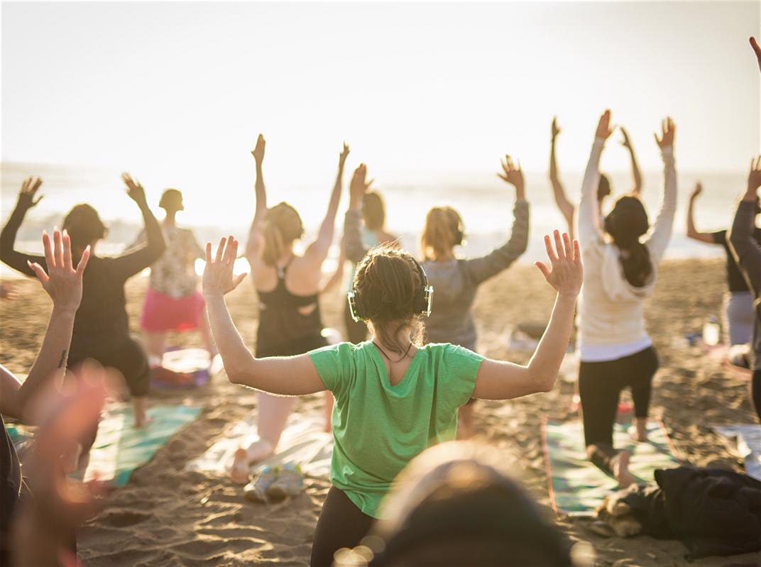 Sunday Sunset Yoga with Sarah!