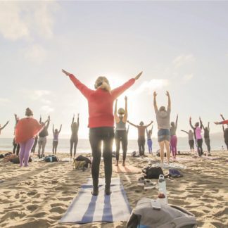 Sunset Beach Yoga with Julianne