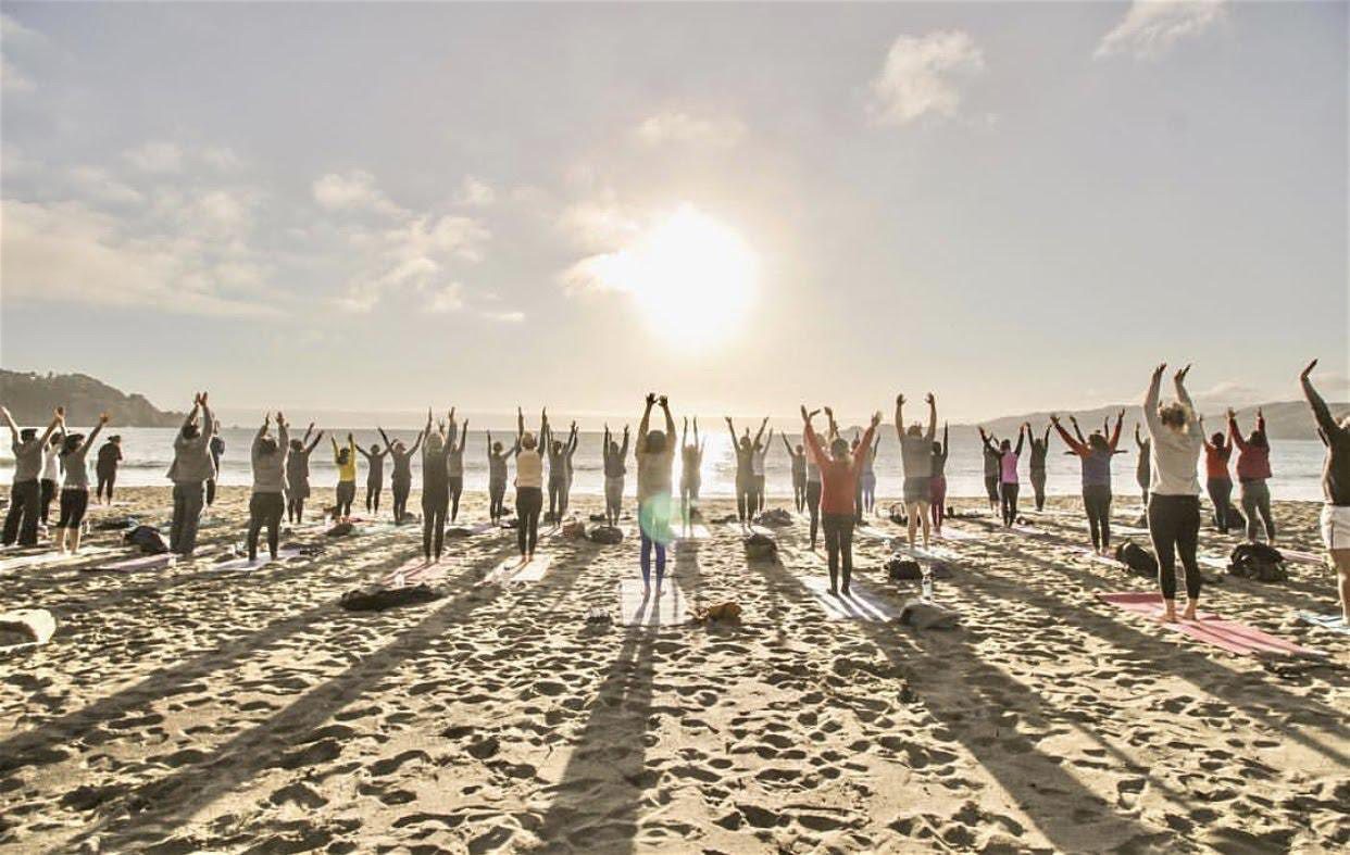 Friday Sunset Yoga with Kirin