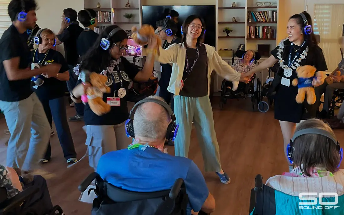 Silent Disco Parties as Research for Dementia Patients