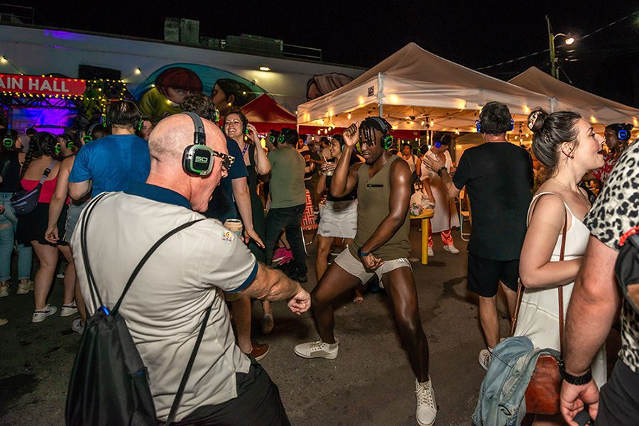 Sound Off Silent Disco at Toronto Fringe Festival